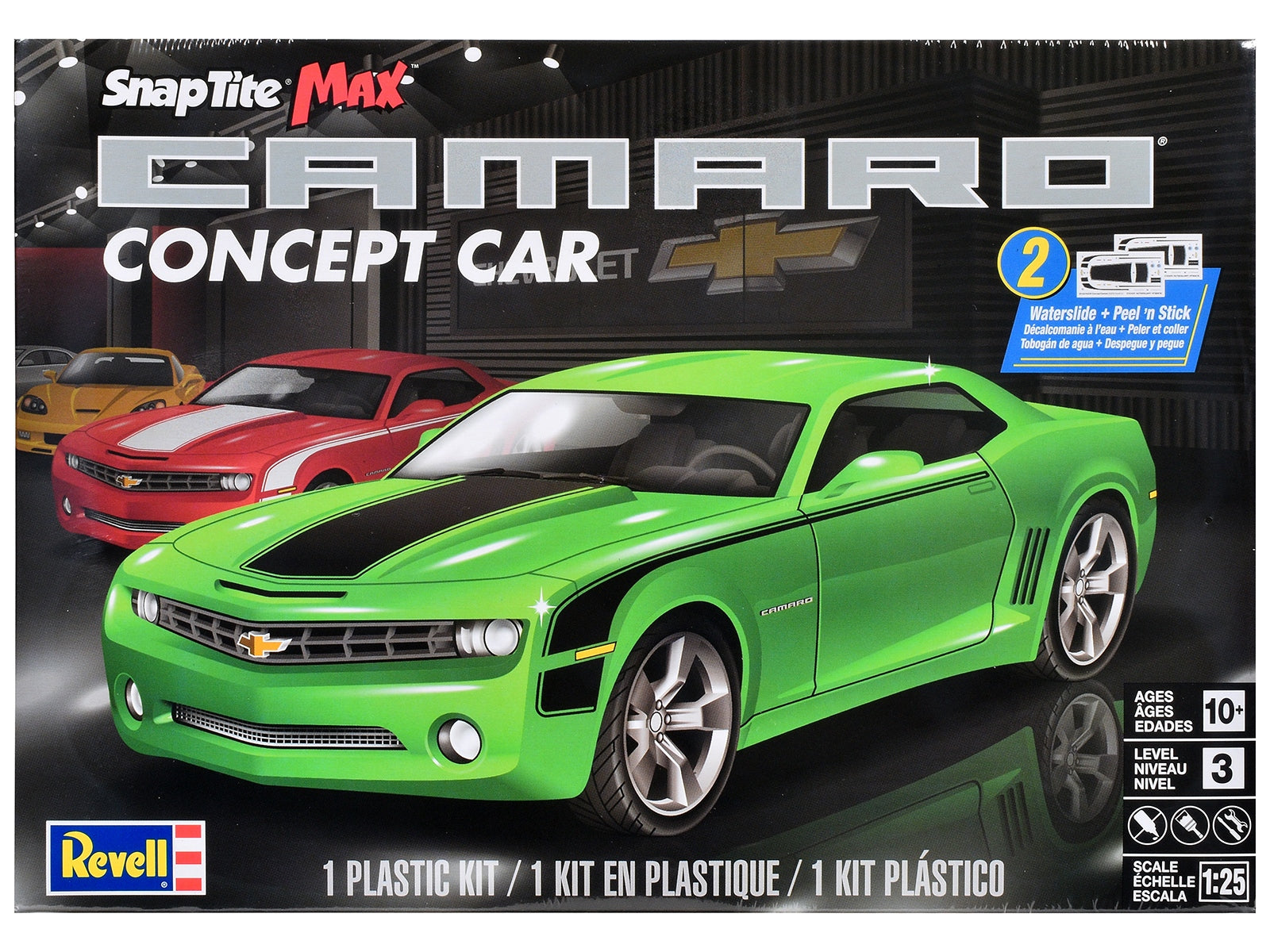 Level 3 Snap Tite Max Model Kit Chevrolet Camaro Concept Car 1/25 Scale Model by Revell - Premium Chevrolet Models from Revell - Just $53.36! Shop now at Rapidvehicles