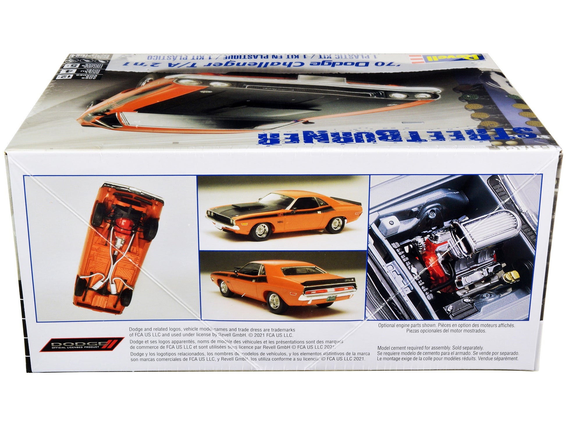 Level 4 Model Kit 1970 Dodge Challenger T/A "Streetburner" 2-in-1 - Premium Model Kits(To Built) from Revell - Just $62.99! Shop now at Rapidvehicles