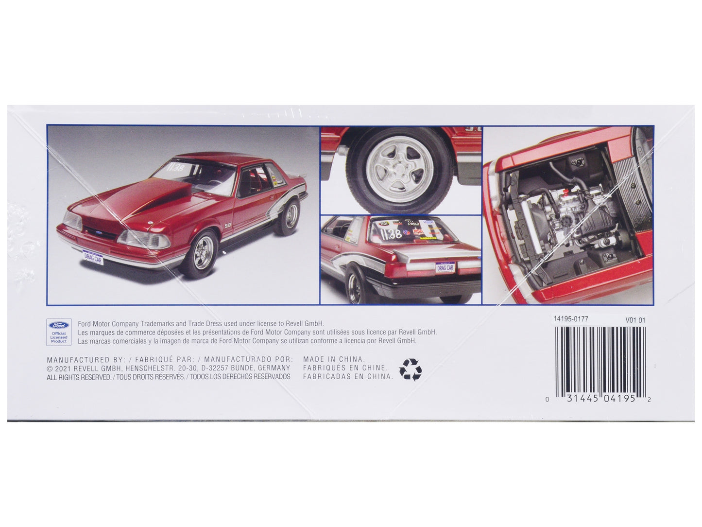 Level 5 Model Kit 1990 Ford Mustang LX 5.0 Drag Racer 1/25 Scale - Premium Model Kits(To Built) from Revell - Just $61.19! Shop now at Rapidvehicles