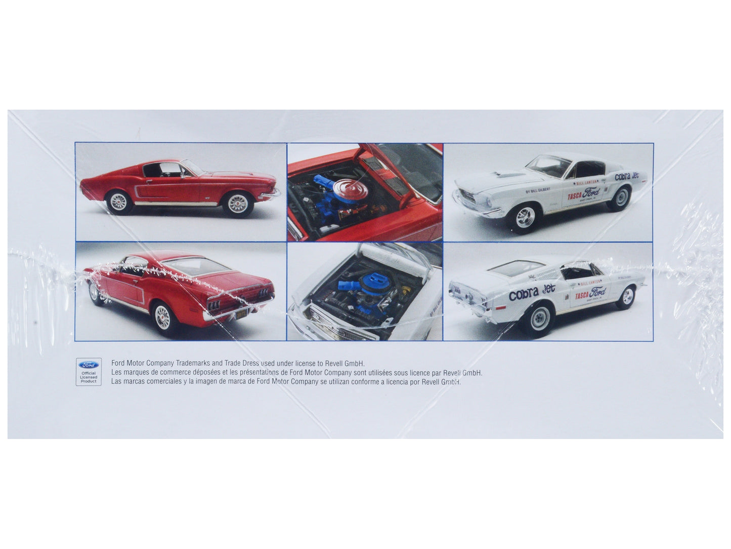 Level 4 Model Kit 1968 Ford Mustang GT 2-in-1 Kit "Revell Muscle"