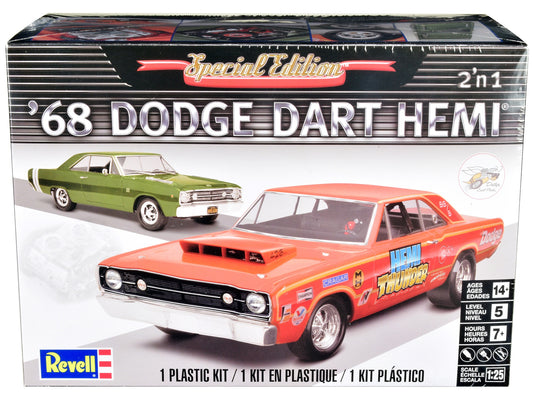 Level 5 Model Kit 1968 Dodge Dart HEMI 2-in-1 Kit 1/25 Scale