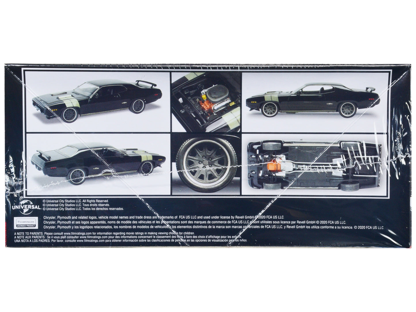 Level 4 Model Kit Dom's 1971 Plymouth GTX "Fast & Furious" 1/24 - Premium Model Kits(To Built) from Revell - Just $46.99! Shop now at Rapidvehicles