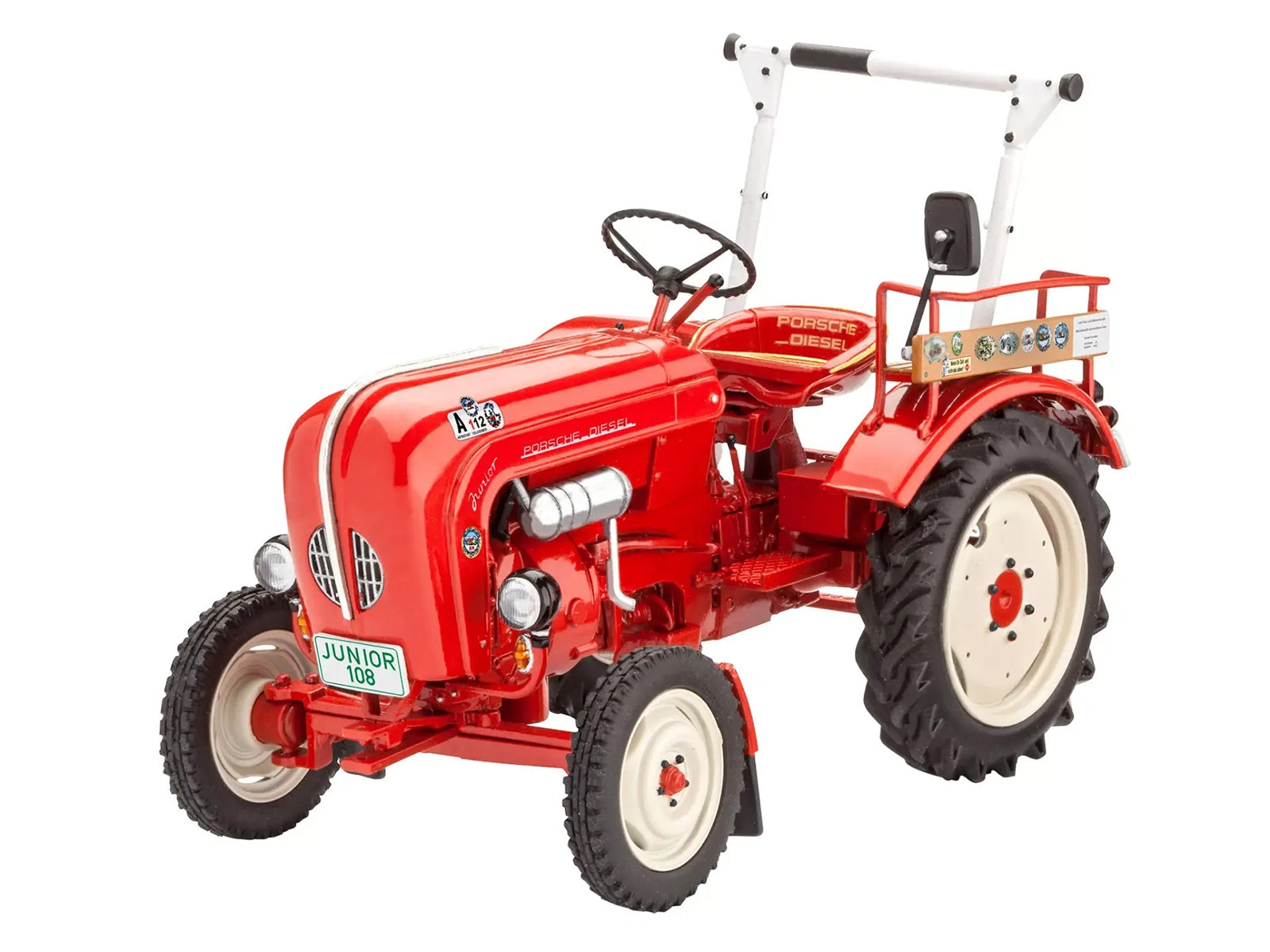 Level 4 Model Kit Porsche Diesel Junior 108 Tractor "Farm Tractor - Premium Porsche Models from Revell - Just $48.56! Shop now at Rapidvehicles