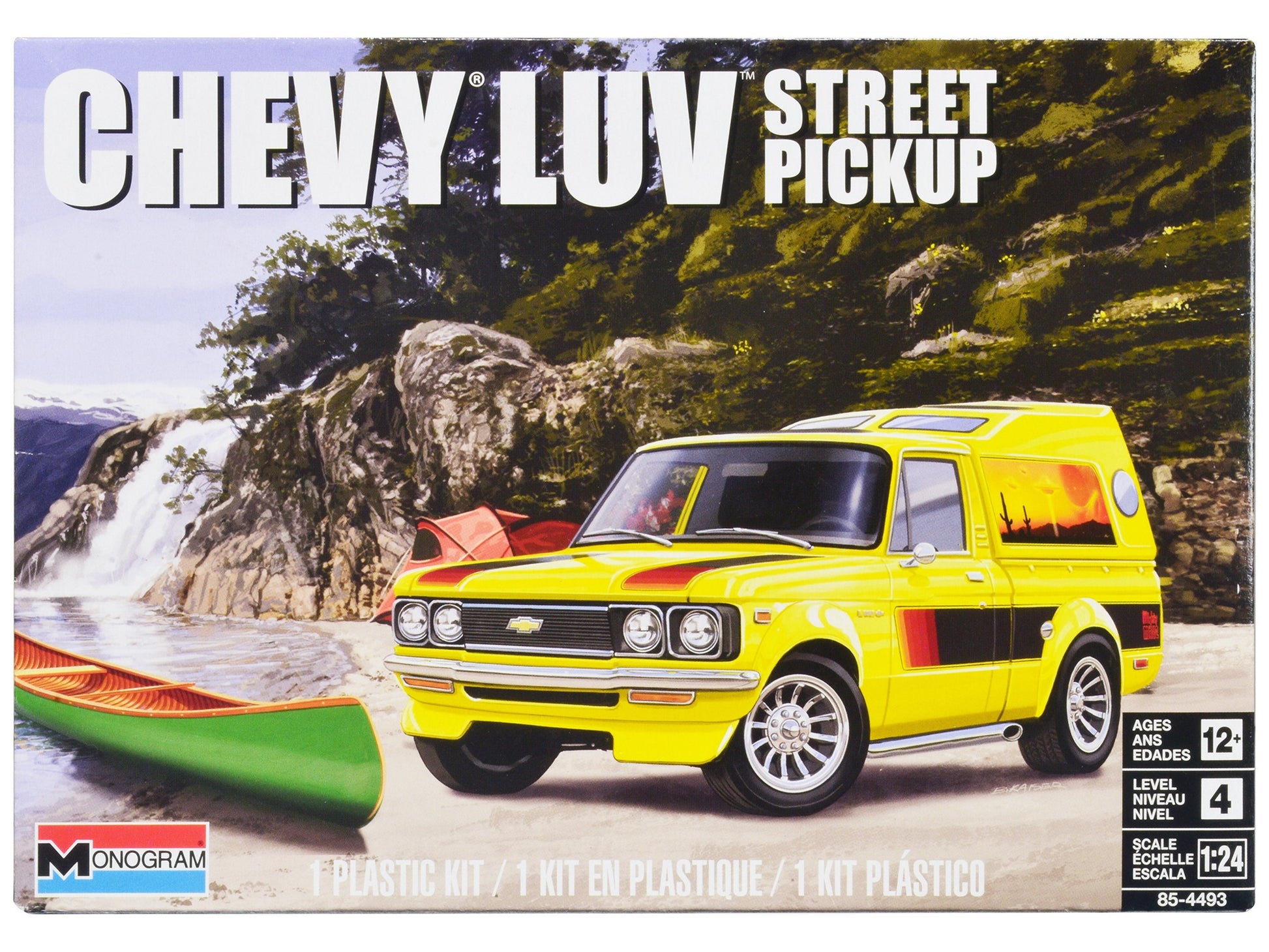 Level 4 Model Kit Chevrolet LUV Street Pickup Truck "Monogram" - Premium Model Kits(To Built) from Revell - Just $55.79! Shop now at Rapidvehicles