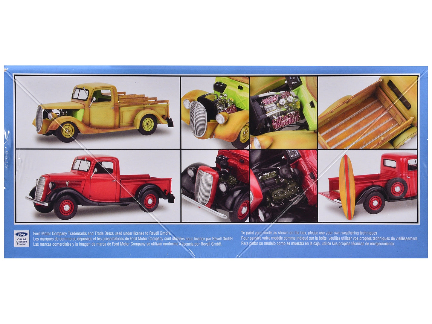 Level 5 Model Kit 1937 Ford Pickup Truck with Surfboard 2-in-1 - Premium Model Kits(To Built) from Revell - Just $51.29! Shop now at Rapidvehicles