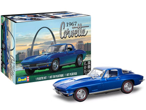 Level 4 Model Kit 1967 Chevrolet Corvette Sport Coupe 1/25 Scale Model by Revell - Premium Corvette Models from Revell - Just $46.94! Shop now at Rapidvehicles