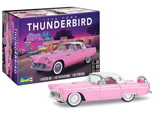 Level 4 Model Kit 1956 Ford Thunderbird 1/24 Scale Model by - Premium Model Kits(To Built) from Revell - Just $53.09! Shop now at Rapidvehicles