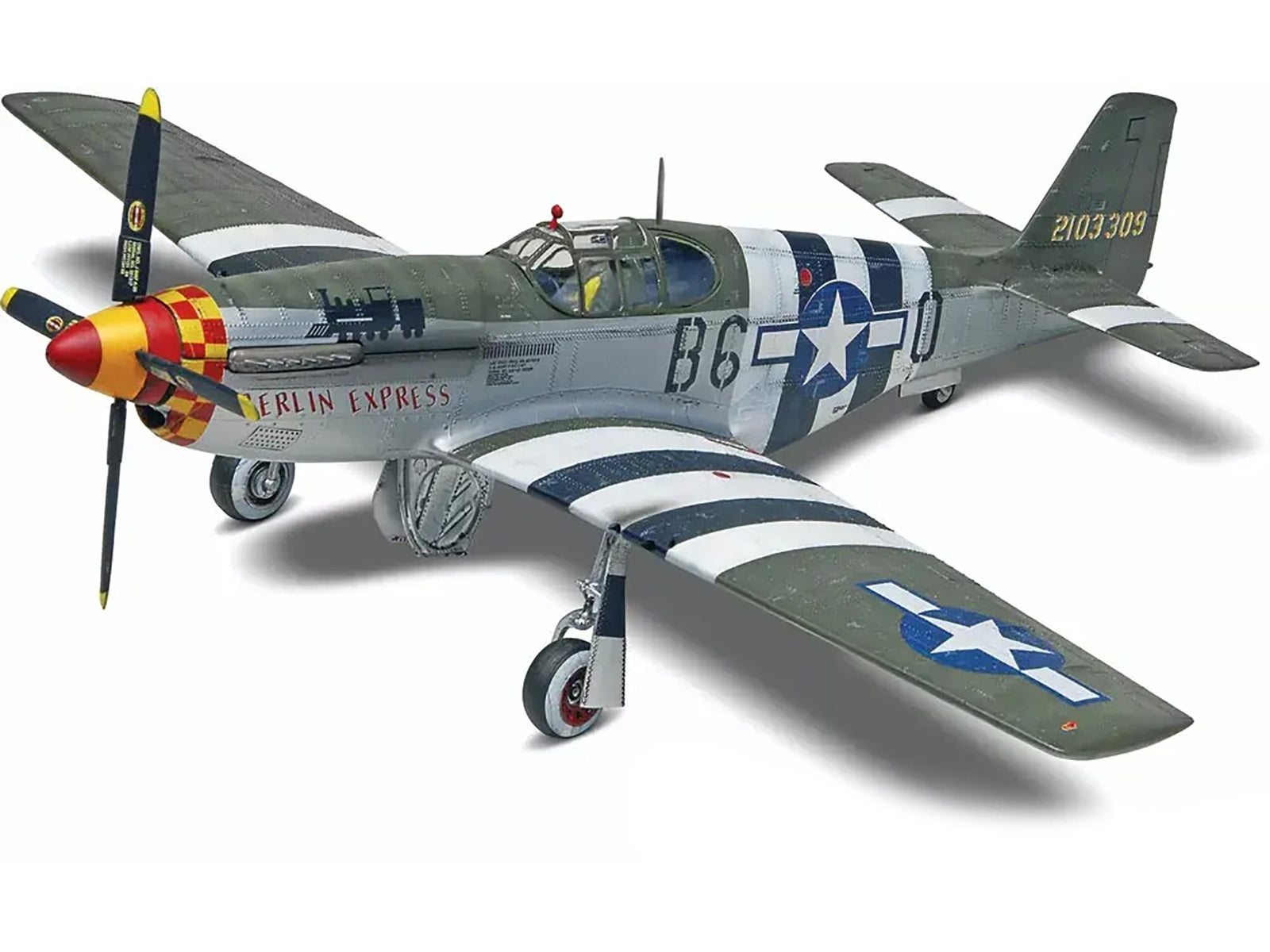 Level 4 Model Kit North American P-51B Mustang Fighter Aircraft 1/32 Scale Model by Revell - Premium Military Models from Revell - Just $62.99! Shop now at Rapidvehicles