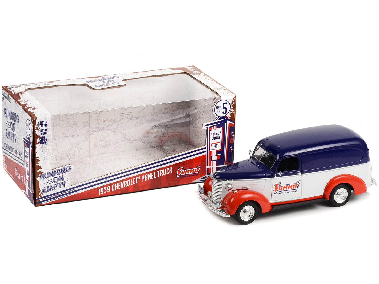 1939 Chevrolet Panel Truck "Summit Racing Equipment" "Running on - Premium Chevrolet Models from Greenlight - Just $63.89! Shop now at Rapidvehicles