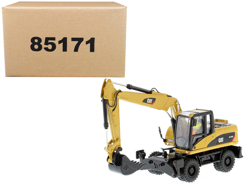 CAT Caterpillar M316D Wheel Excavator with Operator "Core Classics Series" 1/50 Diecast Model by Diecast Masters free shipping USA