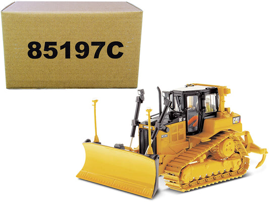 CAT Caterpillar D6T XW VPAT Track Type Tractor with AccuGrade GPS Technology and Operator "Core Classics" Series 1/50 Diecast Model by Diecast Masters free shipping USA