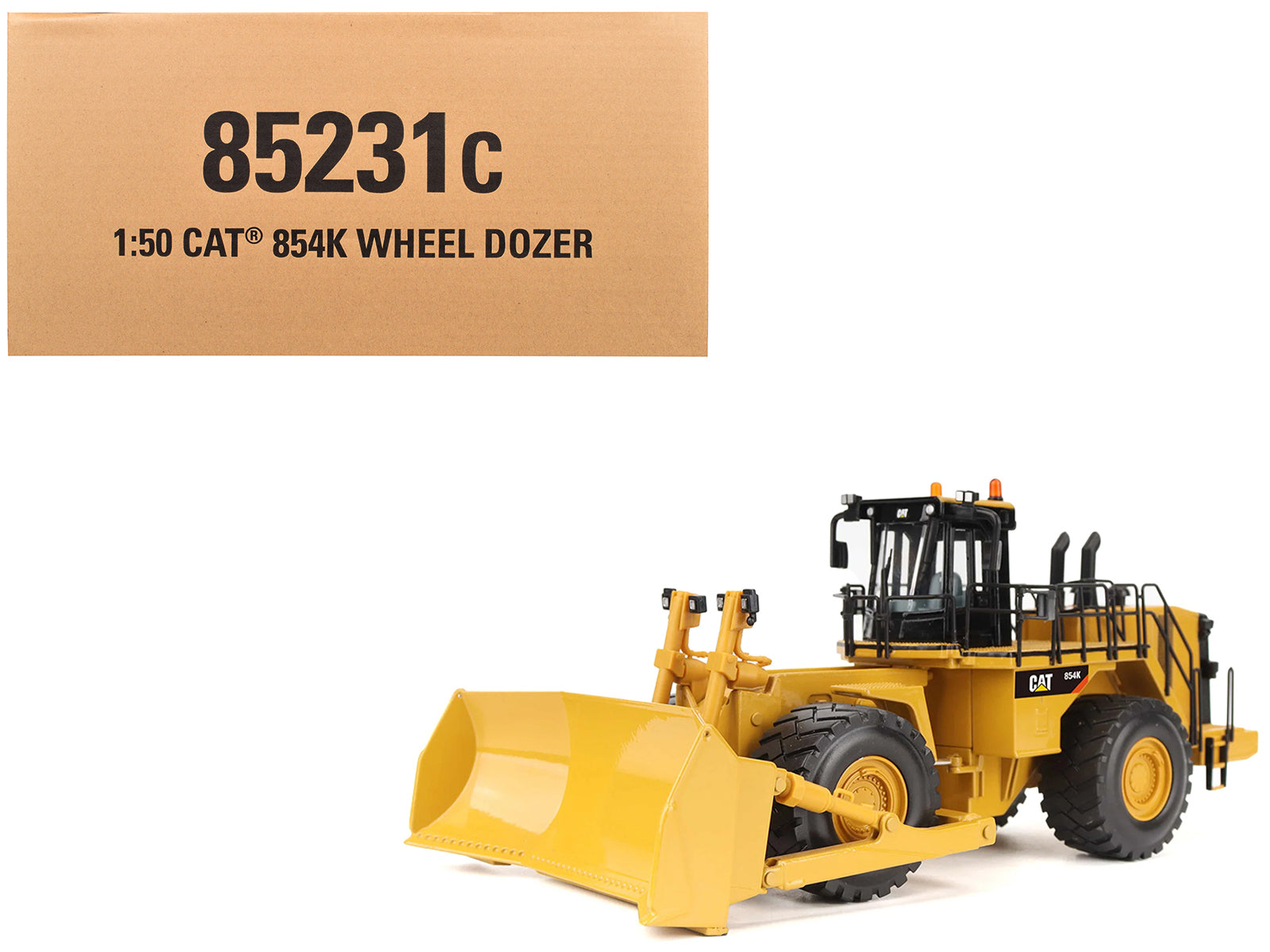 CAT Caterpillar 854K Wheel Loader Yellow "Core Classics Series" 1/50 Diecast Model by Diecast Masters free shipping USA