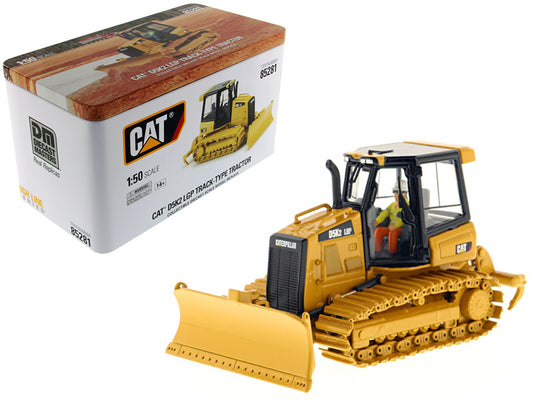 CAT Caterpillar D5K2 LGP Track Type Tractor Dozer with Ripper and Operator "High Line" Series 1/50 Diecast Model by Diecast Masters free shipping USA