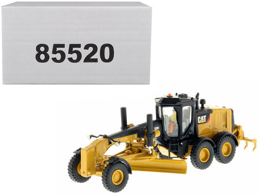 CAT Caterpillar 12M3 Motor Grader with Operator "High Line" Series 1/87 (HO) Scale Diecast Model by Diecast Masters free shipping USA