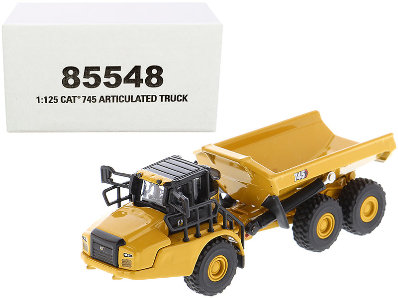 CAT Caterpillar 745 Articulated Dump Truck "High Line" Series 1/125 Diecast Model by Diecast Masters free shipping USA