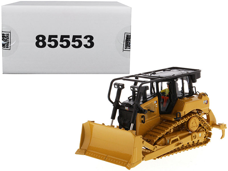 CAT Caterpillar D6 Track Type Tractor Dozer with SU Blade and Operator "High Line" Series 1/50 Diecast Model by Diecast Masters free shipping USA