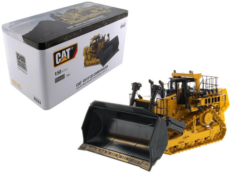 CAT Caterpillar D11T CD Carrydozer with Operator "High Line Series" 1/50 Diecast Model by Diecast Masters free shipping USA