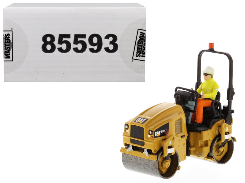 CAT Caterpillar CB-2.7 Utility Compactor with Operator "High Line Series" 1/50 Diecast Model by Diecast Masters free shipping USA