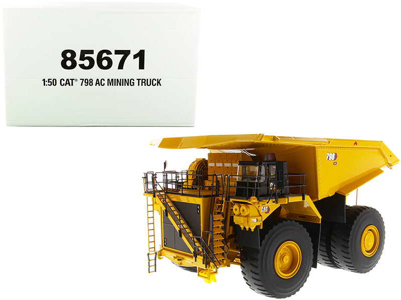 CAT Caterpillar 798 AC Mining Truck "High Line Series" 1/50 Diecast Model by Diecast Masters free shipping USA