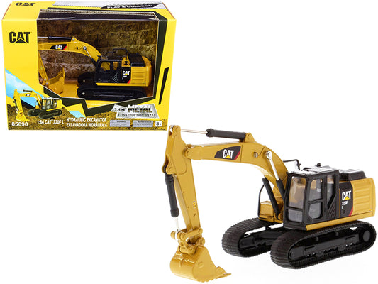CAT Caterpillar 320F L Hydraulic Excavator "Play & Collect!" Series 1/64 Diecast Model by Diecast Masters free shipping USA