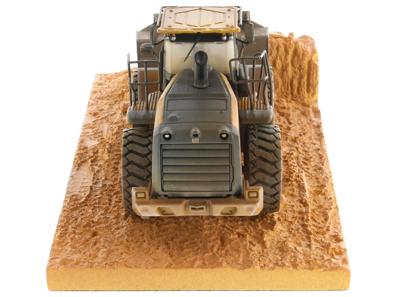 CAT Caterpillar 966M Wheel Loader with Operator (Dirty Version) - Premium Construction Models from Diecast Masters - Just $224.99! Shop now at Rapidvehicles