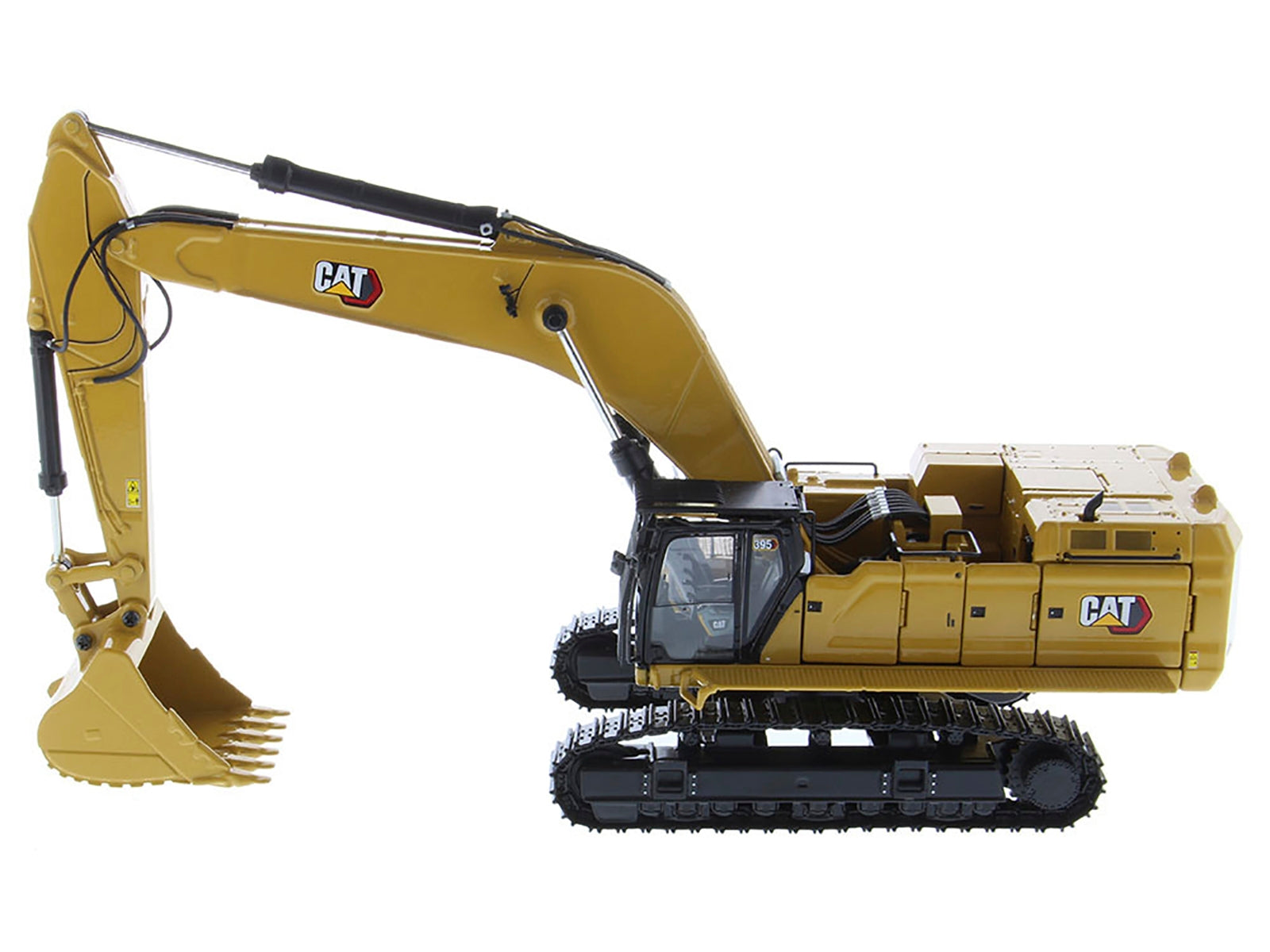 CAT Caterpillar 395 Next Generation Hydraulic Excavator (General Purpose Version) Yellow with Operator and Additional Tools "High Line" Series 1/50 Diecast Model by Diecast Masters - Premium Construction Models from Diecast Masters - Just $282.68! Shop now at Rapidvehicles