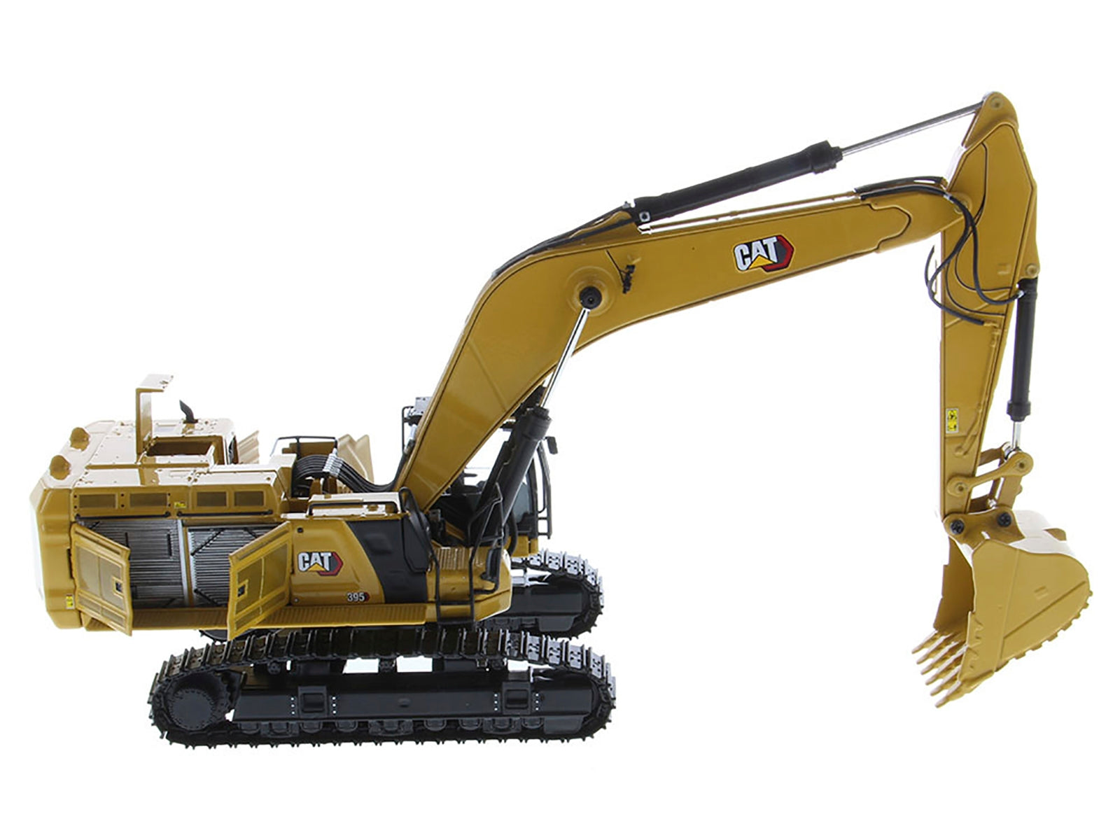 CAT Caterpillar 395 Next Generation Hydraulic Excavator (General Purpose Version) Yellow with Operator and Additional Tools "High Line" Series 1/50 Diecast Model by Diecast Masters - Premium Construction Models from Diecast Masters - Just $282.68! Shop now at Rapidvehicles