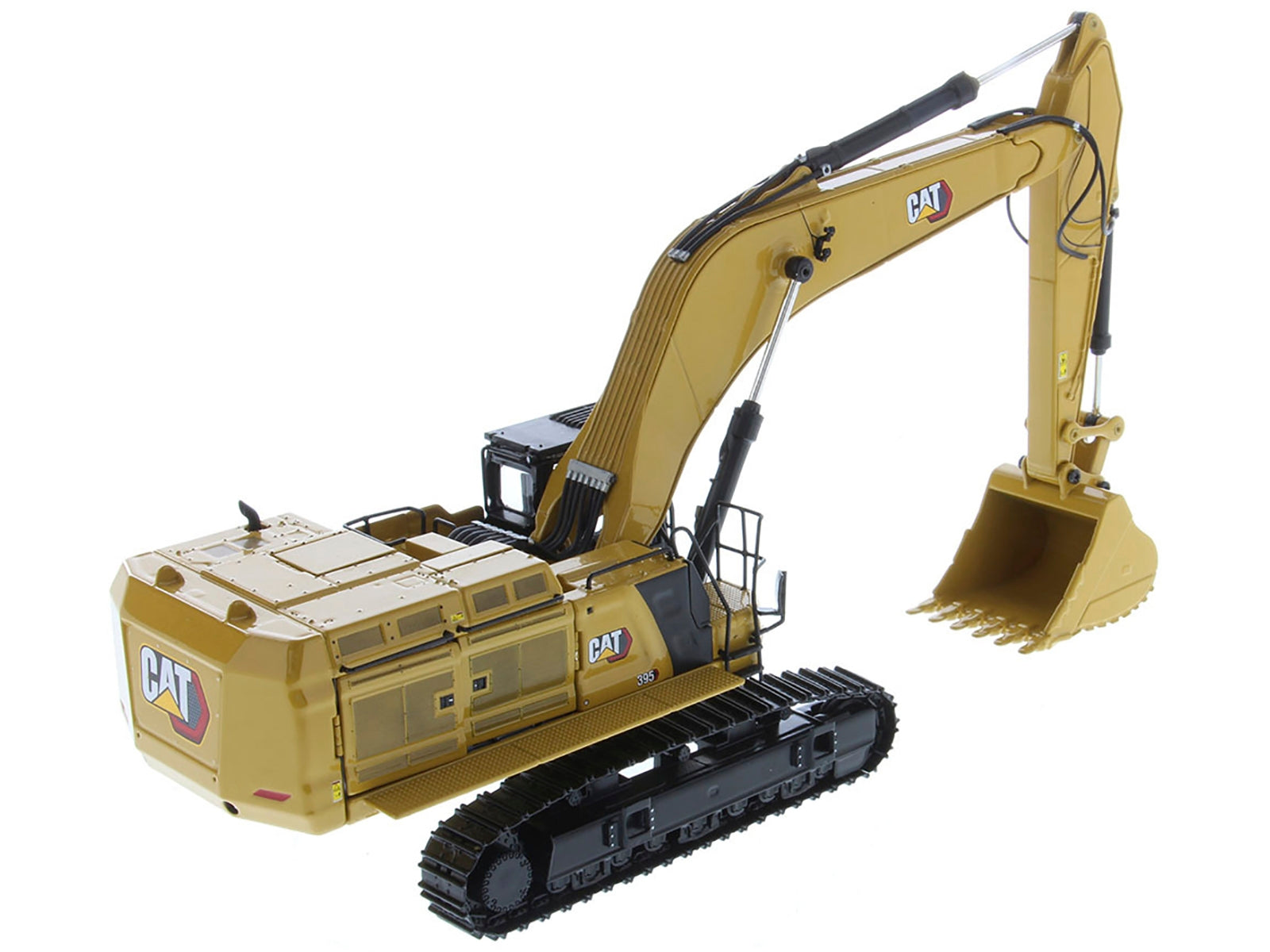 CAT Caterpillar 395 Next Generation Hydraulic Excavator (General Purpose Version) Yellow with Operator and Additional Tools "High Line" Series 1/50 Diecast Model by Diecast Masters - Premium Construction Models from Diecast Masters - Just $282.68! Shop now at Rapidvehicles