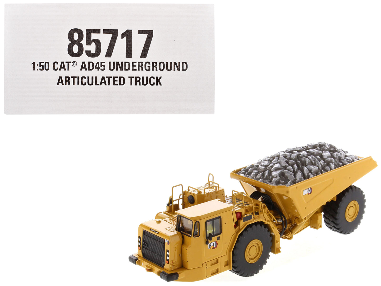 CAT Caterpillar AD45 Underground Articulated Truck Yellow "High Line" Series 1/50 Diecast Model by Diecast Masters free shipping USA