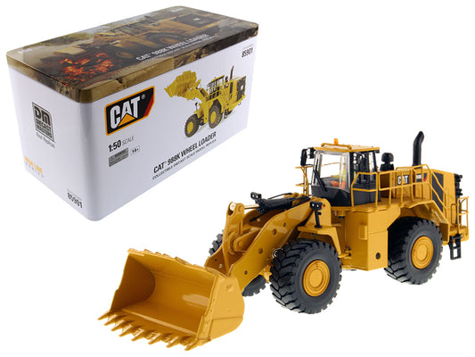 CAT Caterpillar 988K Wheel Loader with Operator "High Line Series" 1/50 Diecast Model by Diecast Masters free shipping USA