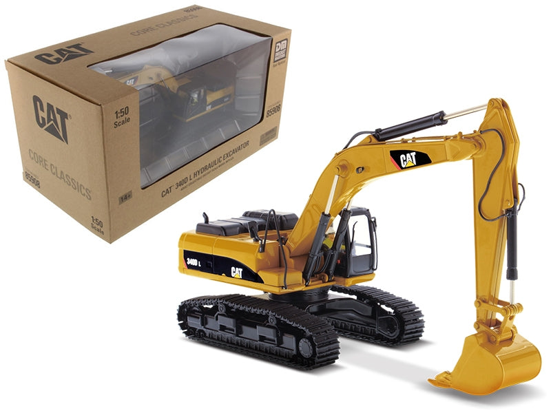 CAT Caterpillar 340D L Hydraulic Excavator with Operator "Core - Premium Construction Models from Diecast Masters - Just $124.19! Shop now at Rapidvehicles