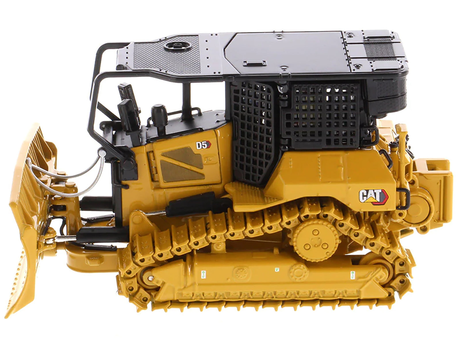 CAT Caterpillar D5 XR Fire Suppression Track Type Dozer Yellow - Premium Construction Models from Diecast Masters - Just $173.99! Shop now at Rapidvehicles