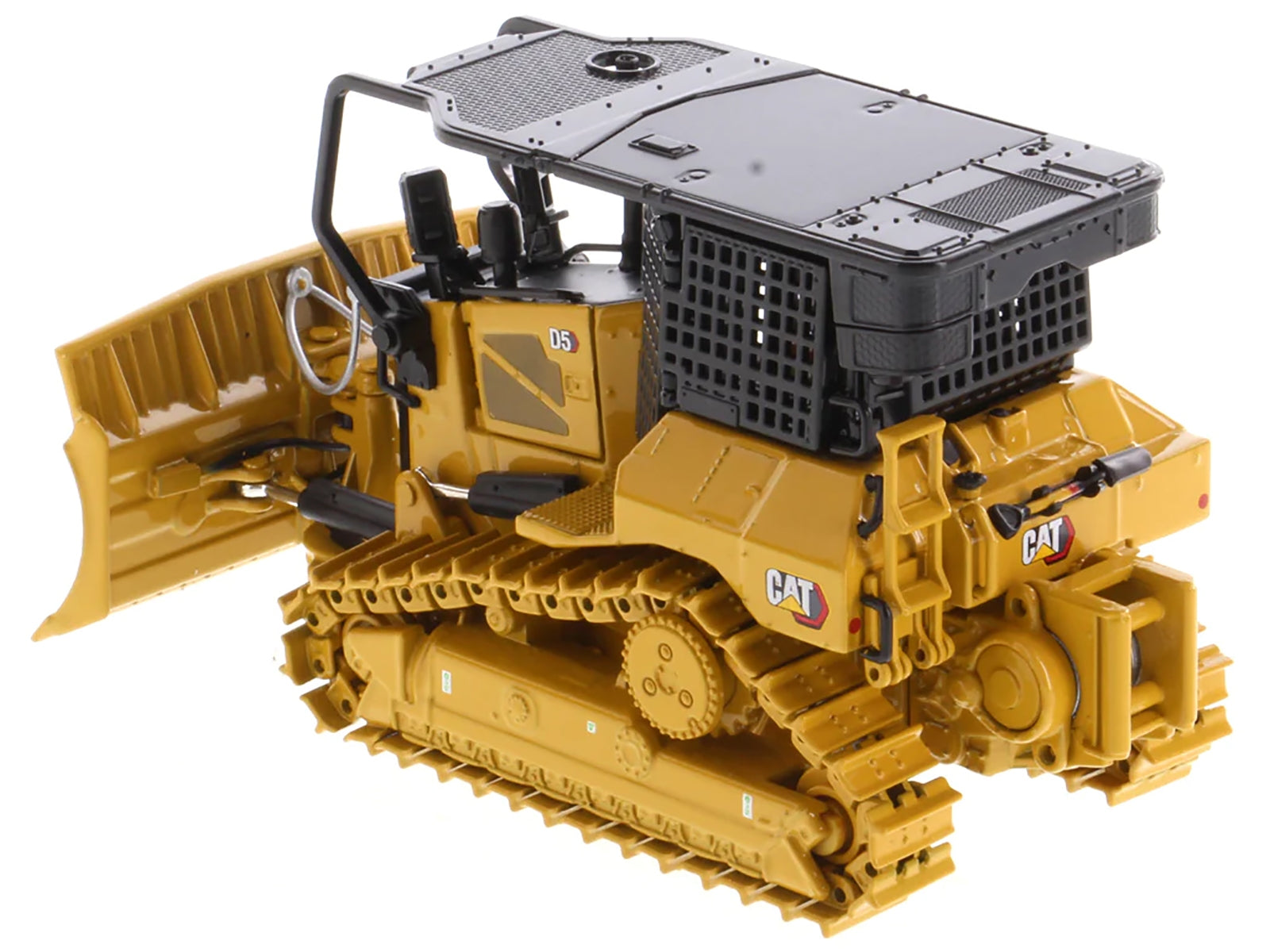 CAT Caterpillar D5 XR Fire Suppression Track Type Dozer Yellow - Premium Construction Models from Diecast Masters - Just $173.99! Shop now at Rapidvehicles