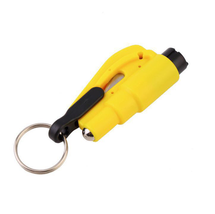 Color: yellow - 3 in 1 Emergency Mini Hammer Safety Auto Car - Premium Other Maintenance Products from Rapidvehicles - Just $9.99! Shop now at Rapidvehicles