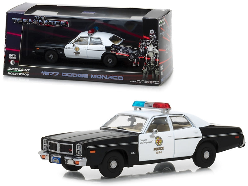 1977 Dodge Monaco Metropolitan Police Black and White "The - Premium Movie/TV Series Models from Greenlight - Just $51.29! Shop now at Rapidvehicles