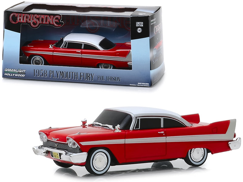 1958 Plymouth Fury Red (Evil Version with Blacked Out Windows) - Premium Plymouth Models from Greenlight - Just $46.99! Shop now at Rapidvehicles