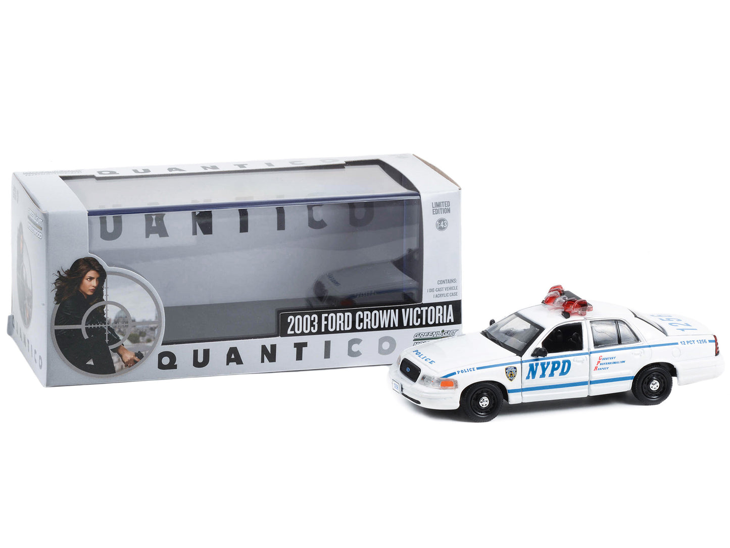 2003 Ford Crown Victoria Police Interceptor NYPD (New York City - Premium Movie/TV Series Models from Greenlight - Just $51.29! Shop now at Rapidvehicles