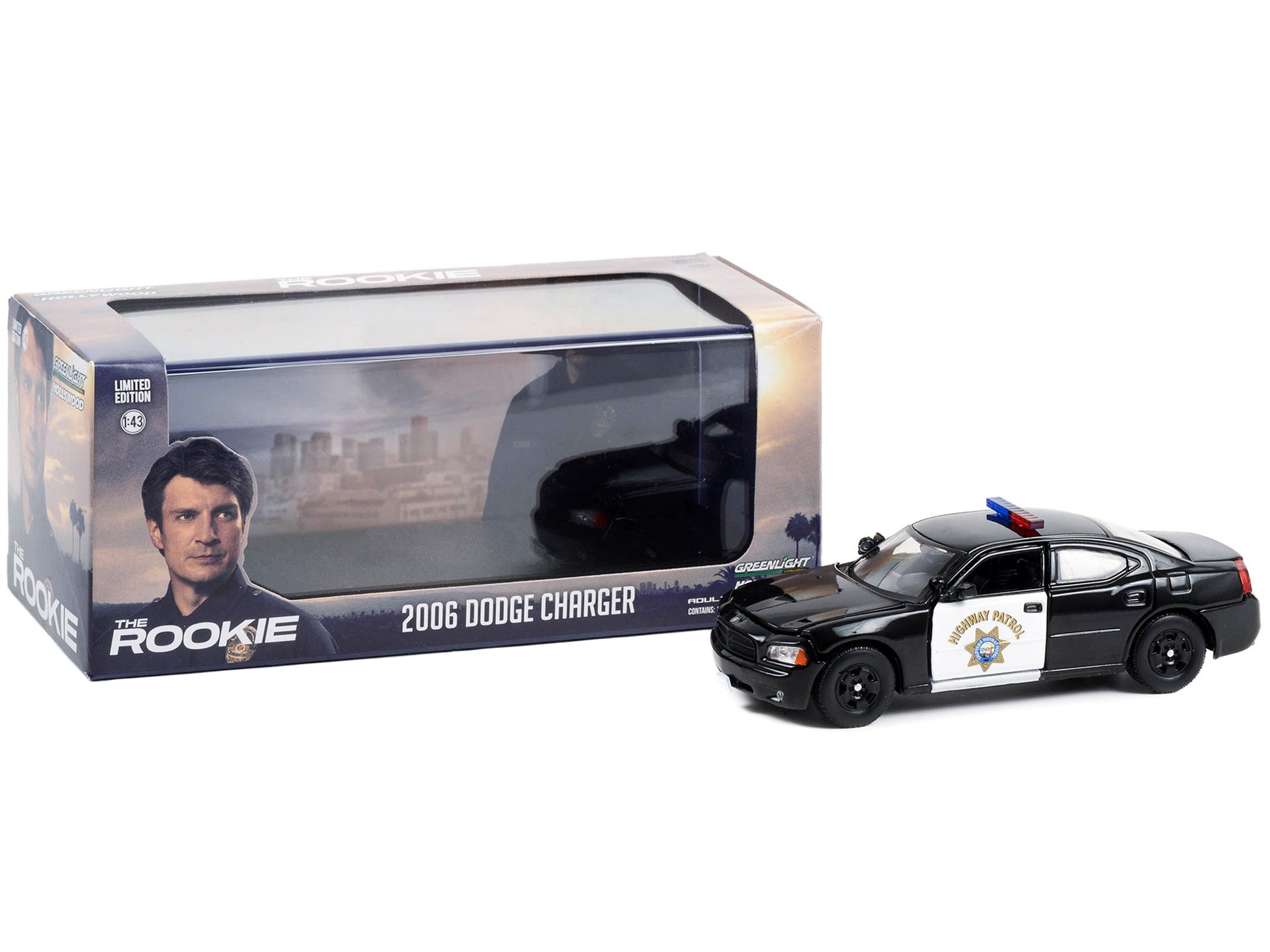 2006 Dodge Charger Police CHP (California Highway Patrol) Black - Premium Movie/TV Series Models from Greenlight - Just $46.92! Shop now at Rapidvehicles