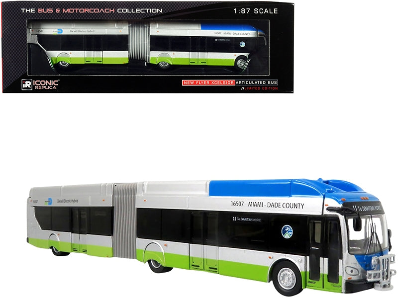 New Flyer Xcelsior XN-60 Aerodynamic Articulated Bus #11 - Premium Other from Iconic Replicas - Just $74.99! Shop now at Rapidvehicles