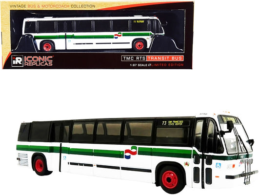 1999 TMC RTS Transit Bus #73 San Francisco Civic Center "Golden - Premium Other from Iconic Replicas - Just $57.96! Shop now at Rapidvehicles