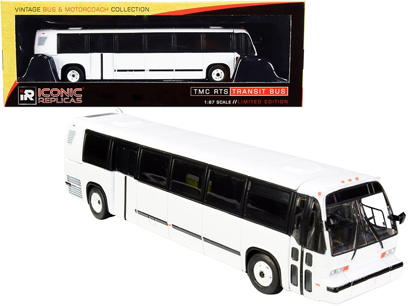 1999 TMC RTS Transit Bus Blank White "The Vintage Bus & - Premium Other from Iconic Replicas - Just $62.99! Shop now at Rapidvehicles