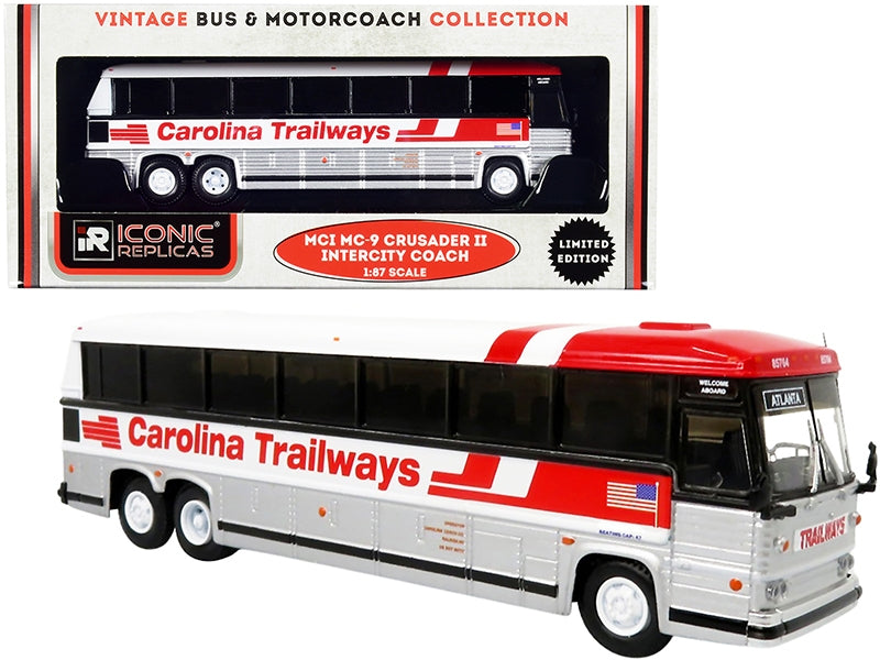 1980 MCI MC-9 Crusader II Intercity Coach Bus "Atlanta" "Carolina - Premium Bus Models from Iconic Replicas - Just $62.99! Shop now at Rapidvehicles