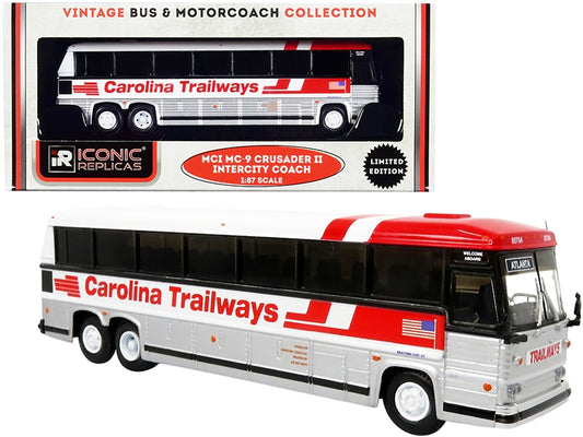 1980 MCI MC-9 Crusader II Intercity Coach Bus "Atlanta" "Carolina - Premium Bus Models from Iconic Replicas - Just $69.99! Shop now at Rapidvehicles