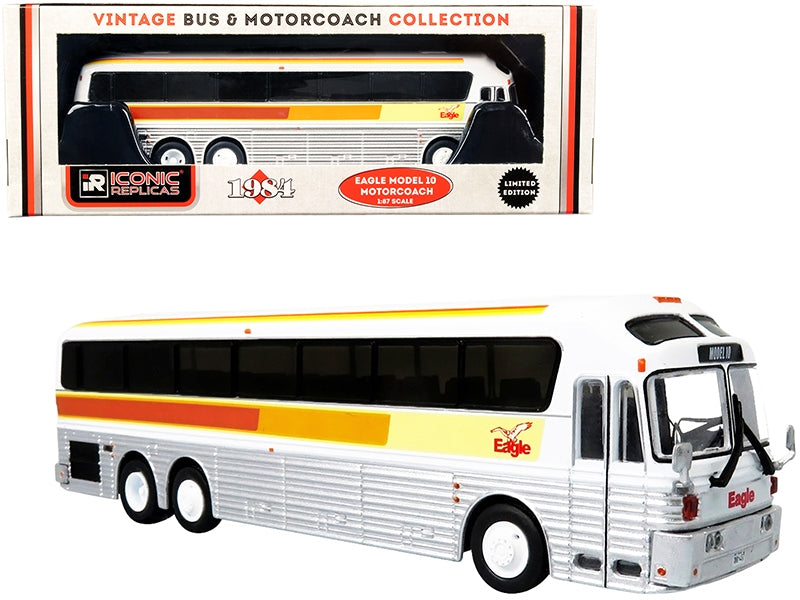 1984 Eagle Model 10 Motorcoach Bus "Corporate" "Vintage Bus & Motorcoach Collection" 1/87 (HO) Diecast Model by Iconic Replicas - Premium Bus Models from Iconic Replicas - Just $57.96! Shop now at Rapidvehicles