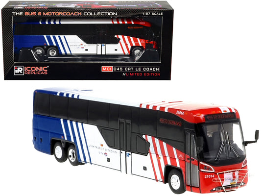 MCI D45 CRT LE Coach Bus "Utah Transit Authority" Destination: - Premium Other from Iconic Replicas - Just $64.99! Shop now at Rapidvehicles