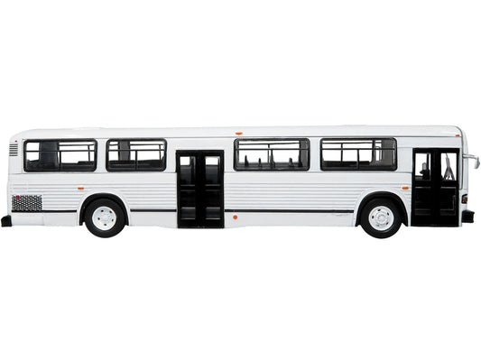 MCI Classic City Bus Plain White "Vintage Bus & Motorcoach - Premium Other from Iconic Replicas - Just $64.99! Shop now at Rapidvehicles