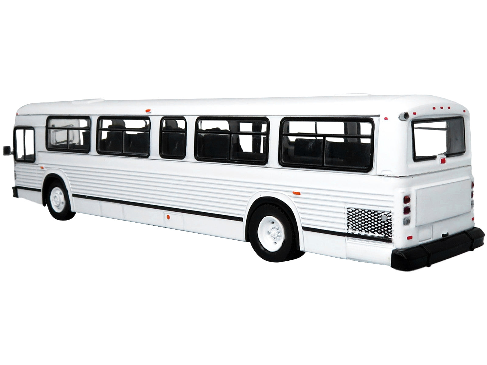 MCI Classic City Bus Plain White "Vintage Bus & Motorcoach - Premium Other from Iconic Replicas - Just $64.99! Shop now at Rapidvehicles