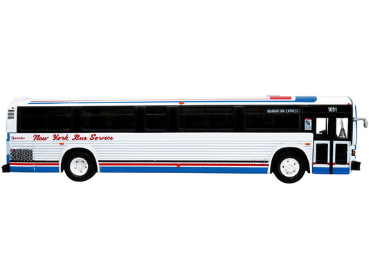 1989 MCI Classic Transit Bus New York Bus Service "Manhattan