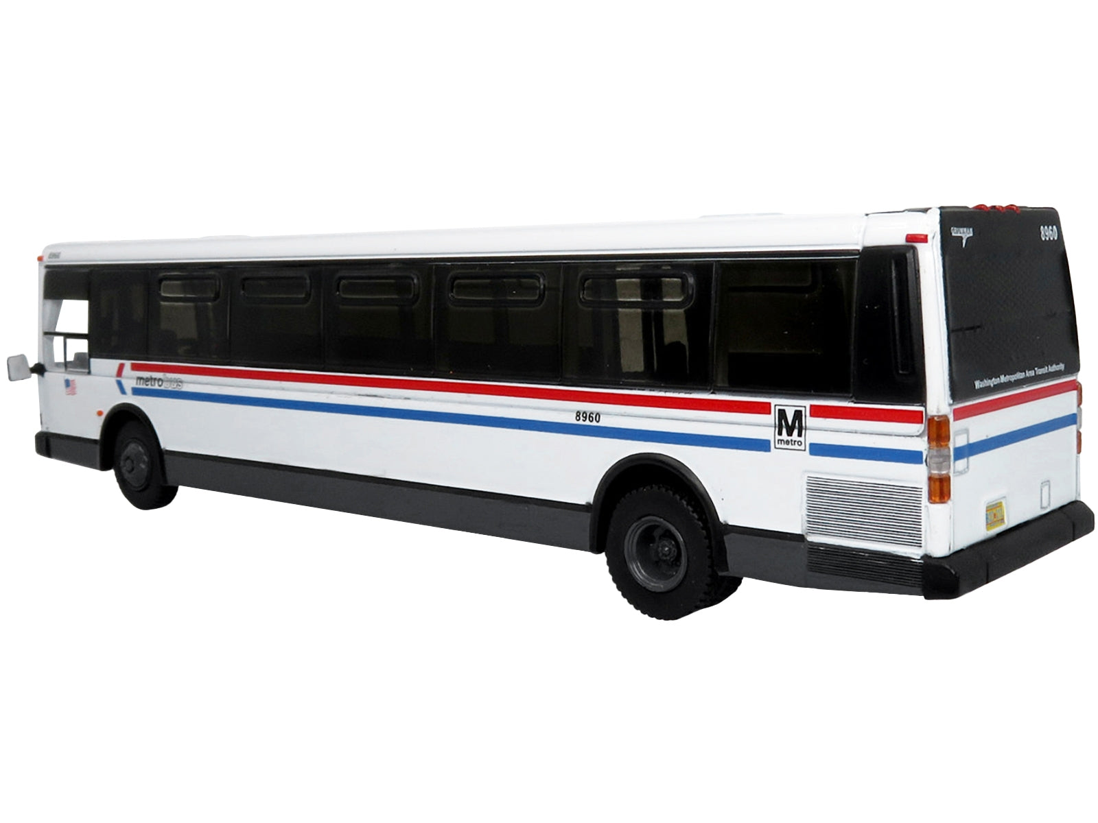 1980 Grumman 870 Advanced Design Transit Bus WMATA (Washington - Premium Bus Models from Iconic Replicas - Just $72.71! Shop now at Rapidvehicles