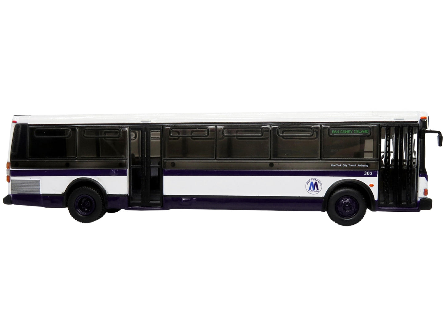 1980 Grumman 870 Advanced Design Transit Bus MTA New York City - Premium Bus Models from Iconic Replicas - Just $65.44! Shop now at Rapidvehicles